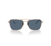 Ray-Ban CARAVAN REVERSE 0RBR0102S 92023A Metall Panto Pink Gold/Pink Gold Sonnenbrille, Sunglasses