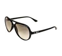 Ray-Ban RB4125 601/32 Kunststoff Pilot Schwarz/Schwarz Sonnenbrille, Sunglasses Schwarz/Schwarz Mittel