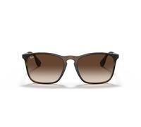 Ray Ban Chris RB 4187 856/13 54/18 Rubber Havana