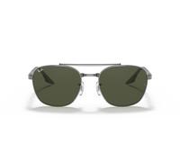 Ray-Ban CHROMANCE 0RB3688 004/31 Metall Panto Grau/Grau Sonnenbrille, Sunglasses