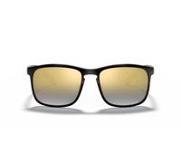 Ray-Ban CHROMANCE 0RB4264 601/J0 polarisiert Kunststoff Eckig Schwarz/Schwarz Sonnenbrille, Sunglasses