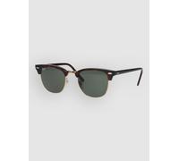 Ray-Ban Clubmaster Mock Tortoise/Arista Sonnenbrille green Gr. Uni