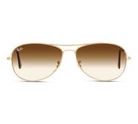 Ray-Ban COCKPIT 0RB3362 001/51 Metall Pilot Goldfarben/Goldfarben Sonnenbrille, Sunglasses