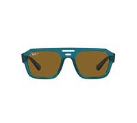 Ray-Ban CORRIGAN RB 4397 Transparent Light Blue/Dark Brown 54/20/145 Unisex Sonnenbrillen
