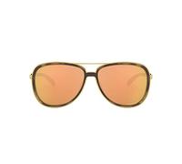 Ray-Ban Damen 0OO4129 Sonnenbrille, Blau (Brown Tortoise/Gold), 58