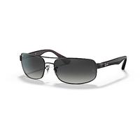 Ray Ban Damen Sonnenbrille RB3445, Gr. 61 mm, Mattes Schwarz, 61 millimeters