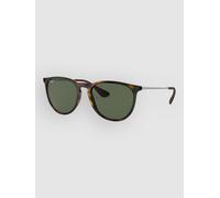 Ray-Ban Erika Light Havana Sonnenbrille dark green Gr. Uni