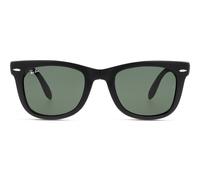 Ray-Ban FOLDING WAYFARER 0RB4105 601S Kunststoff Panto Schwarz/Schwarz Sonnenbrille, Sunglasses Schwarz/Schwarz Klein