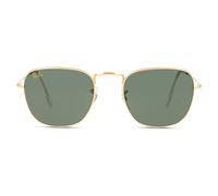 Ray-Ban FRANK 0RB3857 919631 Metall Panto Goldfarben/Goldfarben Sonnenbrille, Sunglasses