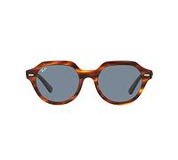 Ray-Ban GINA Unisex Sonnenbrille RB 4399 Striped Havana/Blue 51/21/140, Gestreiftes Havanna/Blau, 51/21/140