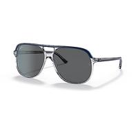Ray-Ban Herren 0RB2198-1341B1-60 Sonnenbrille, BLU ON TRASPARENT, 60