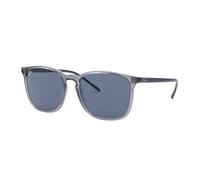 Ray-Ban Herren 0rb4387 Sonnenbrille, Blau (Transparente Blue), 56 EU