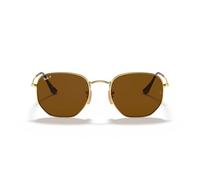 Ray-Ban Herren Sonnenbrille 3548N, Gold (Braun Klassisch), 51