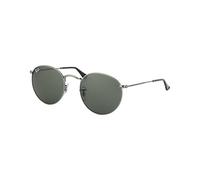 Ray-Ban Herren Sonnenbrille Round Metal Gunmetal