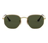 Ray-Ban HEXAGONAL 0RB3548N 001/58 polarisiert Metall Hexagonal Goldfarben/Goldfarben Apache 207