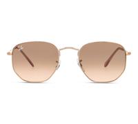 Ray-Ban Hexagonal 0RB3548N 9069A5 Metall Irregular Kupfer/Kupfer Apache 207