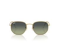 Ray-Ban Hexagonal Arista Gold w/Green Vintage Gr.54