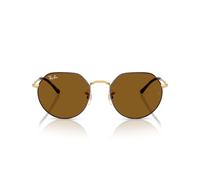 Ray-Ban JACK 0RB3565 927533 Metall Irregular Havana/Bronzefarben Sonnenbrille, Sunglasses