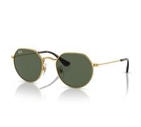 Ray Ban - Jack Kids Polished Arista Gold Green - Sonnenbrille Vert Sans