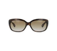 Ray-Ban JACKIE OHH 0RB4101 710/T5 polarisiert Kunststoff Rund Oval Havana/Havana Sonnenbrille, Sunglasses