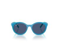 Ray-Ban Jungen Ry1625dc Sun Clip-on für Korrekturbrillen, rund, Türkis auf Blau/Dunkelblau, 47 mm