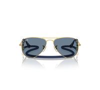 Ray-Ban JUNIOR AVIATOR 0RJ9506S 223/1U Metall Pilot Goldfarben/Goldfarben Sonnenbrille, Sunglasses