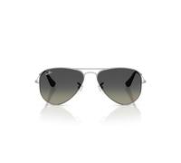 Ray-Ban JUNIOR AVIATOR 0RJ9506S 302/11 Metall Pilot Silberfarben/Silberfarben Sonnenbrille, Sunglasses