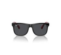 Ray-Ban JUNIOR JUSTIN 0RJ9069S 716687 Kunststoff Panto Schwarz/Schwarz Sonnenbrille, Sunglasses