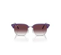 Ray-Ban JUNIOR NEW CLUBMASTER 0RJ9116S 713136 Kunststoff Irregular Lila/Silberfarben Sonnenbrille, Sunglasses