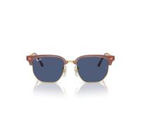 Ray-Ban JUNIOR NEW CLUBMASTER 0RJ9116S 715680 Kunststoff Irregular Rosa/Goldfarben Sonnenbrille, Sunglasses