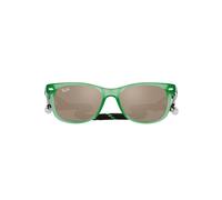Ray-Ban JUNIOR NEW WAYFARER 0RJ9052S 71465A Kunststoff Panto Transparent/Grün Sonnenbrille, Sunglasses