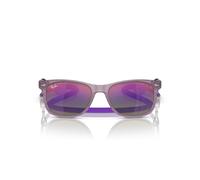 Ray-Ban JUNIOR NEW WAYFARER 0RJ9052S 7147B1 Kunststoff Panto Transparent/Lila Sonnenbrille, Sunglasses