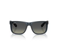 RAY-BAN Herren-Sonnenbrille mit grauem Farbverlauf, quadratisch, 0RB416568131155