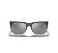 Ray-Ban JUSTIN 0RB4165 852/88 Kunststoff Rechteckig Grau/Grau Sonnenbrille, Sunglasses
