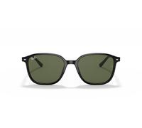 Ray-Ban LEONARD 0RB2193 901/31 Kunststoff Panto Schwarz/Schwarz Sonnenbrille, Sunglasses