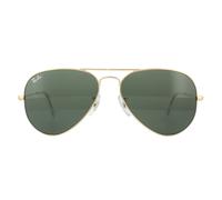Ray-Ban Lunettes De Soleil Aviator 3025 W3234 Vert Or Einheitsgröße