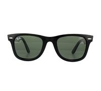 Ray-Ban Lunettes De Soleil Wayfarer Facilité RB4340 601 Noir Vert G-15 Einheitsgröße