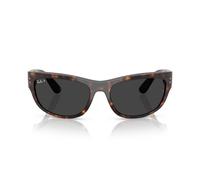 Ray-Ban MEGA BALORAMA 0RB2289 902/48 polarisiert Kunststoff Panto Havana/Havana Sonnenbrille, Sunglasses