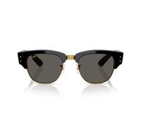Ray-Ban MEGA CLUBMASTER 0RB0316S 6826J5 Kunststoff Panto Schwarz/Goldfarben Sonnenbrille, Sunglasses