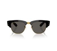 Ray-Ban MEGA CLUBMASTER 0RB0316S 6826J5 Kunststoff Panto Schwarz/Goldfarben Sonnenbrille, Sunglasses