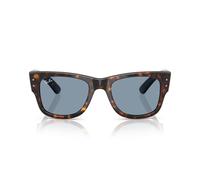 Ray-Ban MEGA WAYFARER 0RB0840S 902/56 Kunststoff Panto Havana/Havana Sonnenbrille, Sunglasses