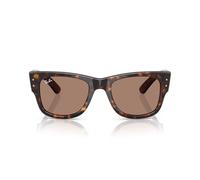 Ray-Ban MEGA WAYFARER 0RB0840S 902/1A Kunststoff Panto Havana/Havana Sonnenbrille, Sunglasses