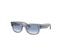 Ray-Ban Mega-Wayfarer-Sonnenbrille, Grau Einheitsgröße