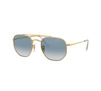 Ray-Ban MARSHAL 0RB3648 001/3F Metall Eckig Goldfarben/Goldfarben Sonnenbrille, Sunglasses Goldfarben/Goldfarben Groß