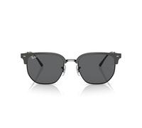 Ray-Ban NEW CLUBMASTER 0RB4416 6653B1 Kunststoff Irregular Grau/Schwarz Sonnenbrille, Sunglasses