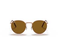 Ray-Ban Rund Unisex Rose Gold Braun RB3637 Neu Rund Einheitsgröße