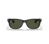 Ray-Ban New Wayfarer 0RB2132 622 Kunststoff Rechteckig Schwarz/Schwarz Sonnenbrille, Sunglasses