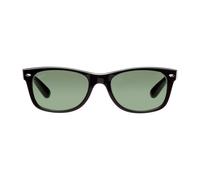 Ray-Ban New Wayfarer 0RB2132 901 Kunststoff Rechteckig Schwarz/Schwarz Sonnenbrille, Sunglasses