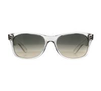 Ray-Ban New Wayfarer 2132 677432 poliert transparent klar grau Sonnenbrille Einheitsgröße