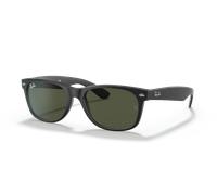 Ray Ban New Wayfarer RB 2132 622 55/18 Black Rubber